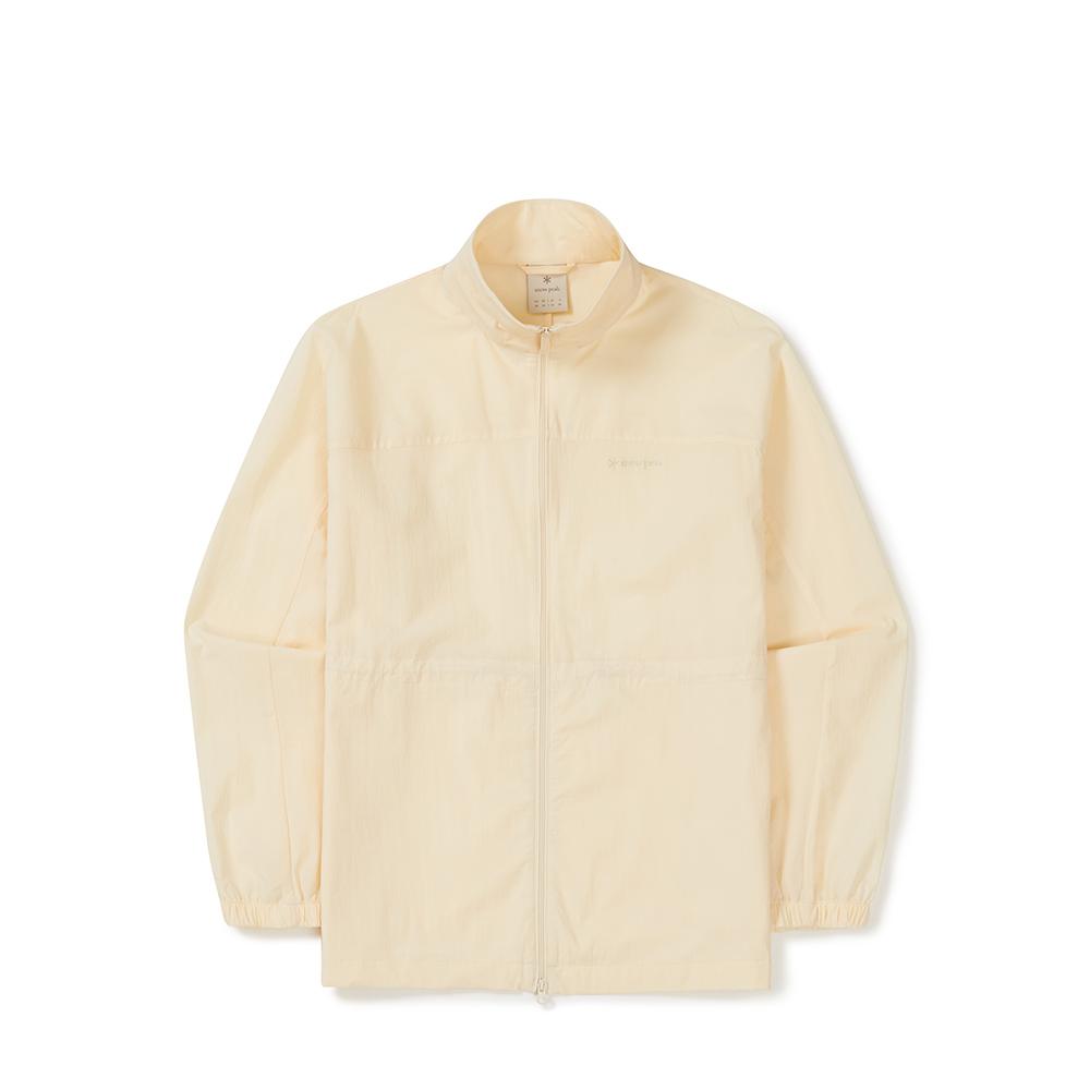 [Snowpeak] Air Dot Women's Detachable Hood Windbreaker Pastel Yellow (S25MWTWB35)