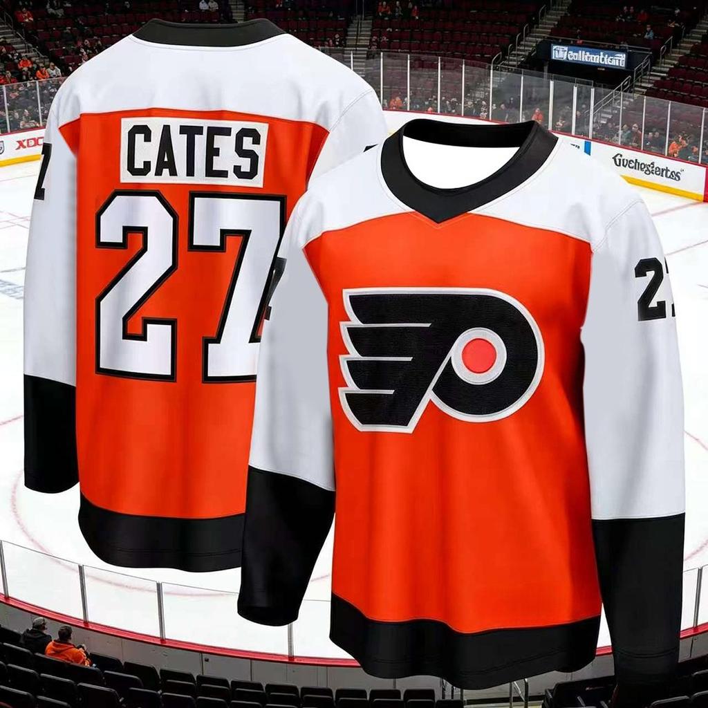 Men's New Style American Hockey Training Suit - 3D Printed Pattern, Breathable, Dri-fit, Speed Dry, Captain Sleeve T-Shirt Kids