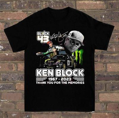 43 Forever Ken Block 19672023 Thank You For The Memories T-Shirt Unisex T-Shirt