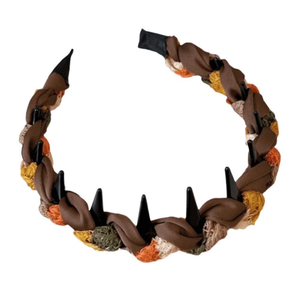 Toothed Comb Hair Comb Hairpin Non-Slip Headbands With Teeth Comb Headband  Daily Autumn Winter
