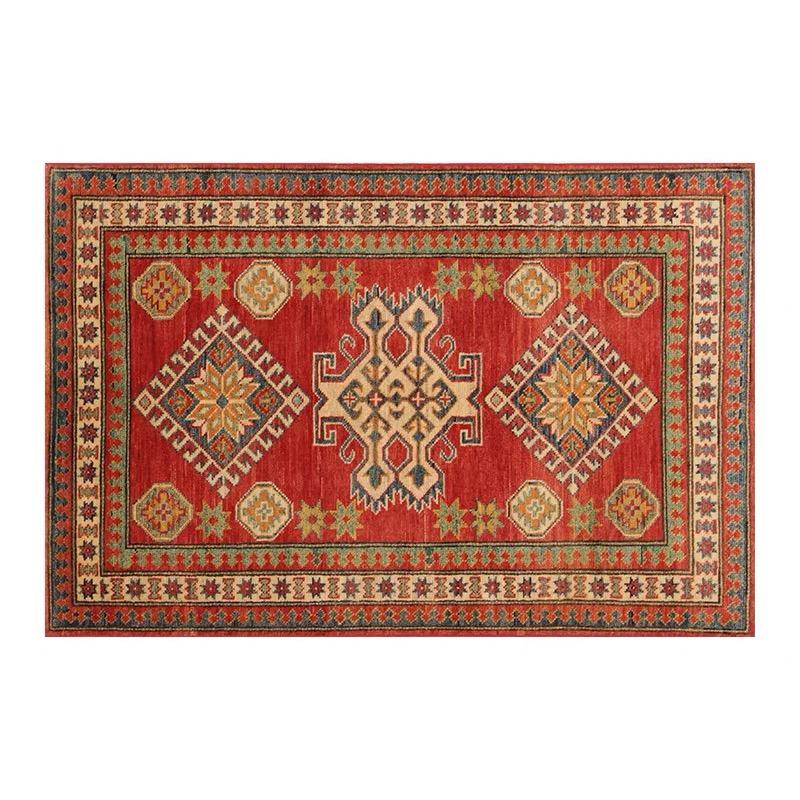 

Легкий роскошный американский ковер Crystal Velvet Гостиная Кабинет Ковер Европейский ретро спальня Диван Нескользящий напольный коврик 1200MMx1600MM