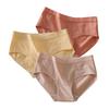 3Pcs/Set Cotton Sports Underwear Women Sexy Seamless Panties Low-Waist Solid Briefs Female High Stretch Breathable Soft Lingerie