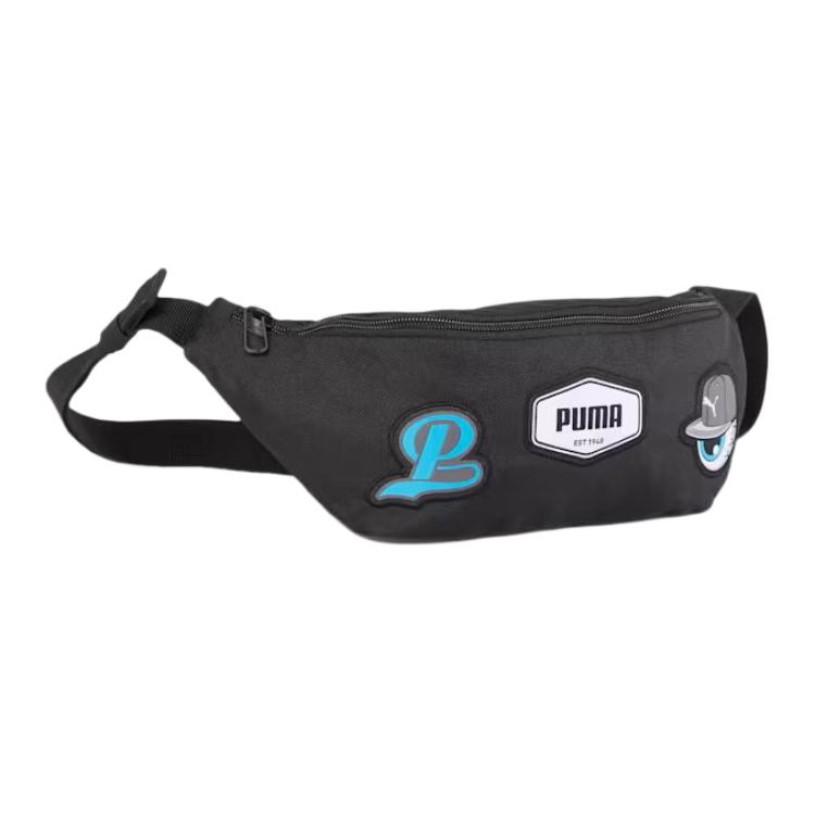 New PUMA Fabric Fanny Pack Regular Unisex Black 090345-01