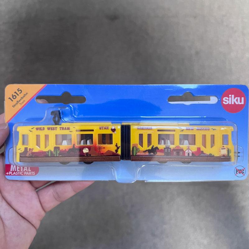 SIKU City Track Train Metro Bus Simulation Children Toy Alloy Car Model Classic Collection Gift Souvenir