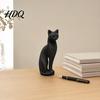 Decorazione Gatto Durevole Scultura Gattino Stampata in 3D Ornamento Minimalista Design Geometrico Opaco