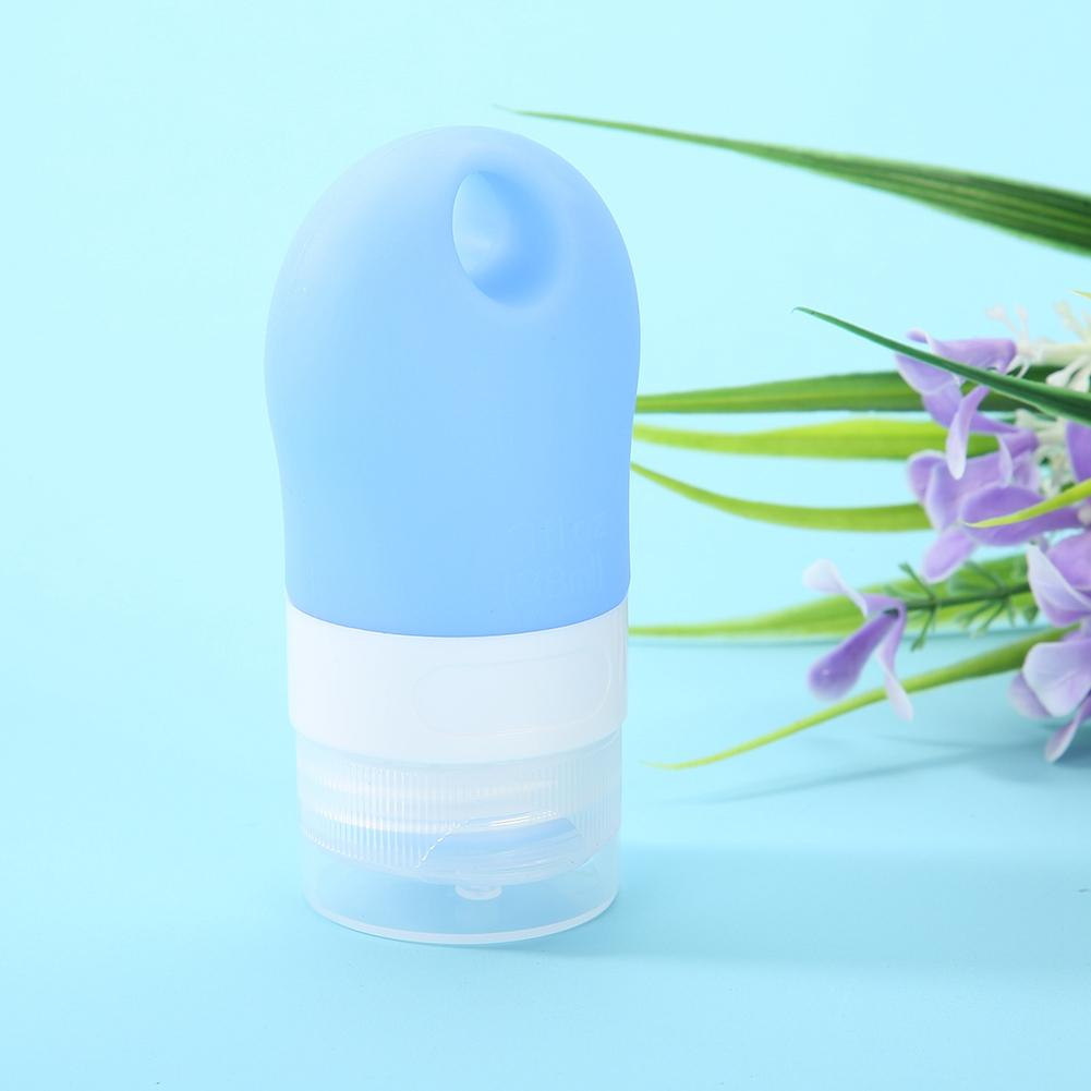 Portable Silicone Travel Bottle Set Lotion Shampoo Shower Empty Press Container 01