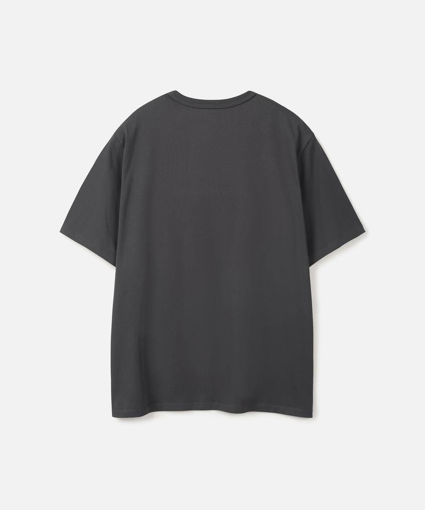 247Silijeu Supima 40S Askin Double Knee T-Shirt Dark Gray (B Type)