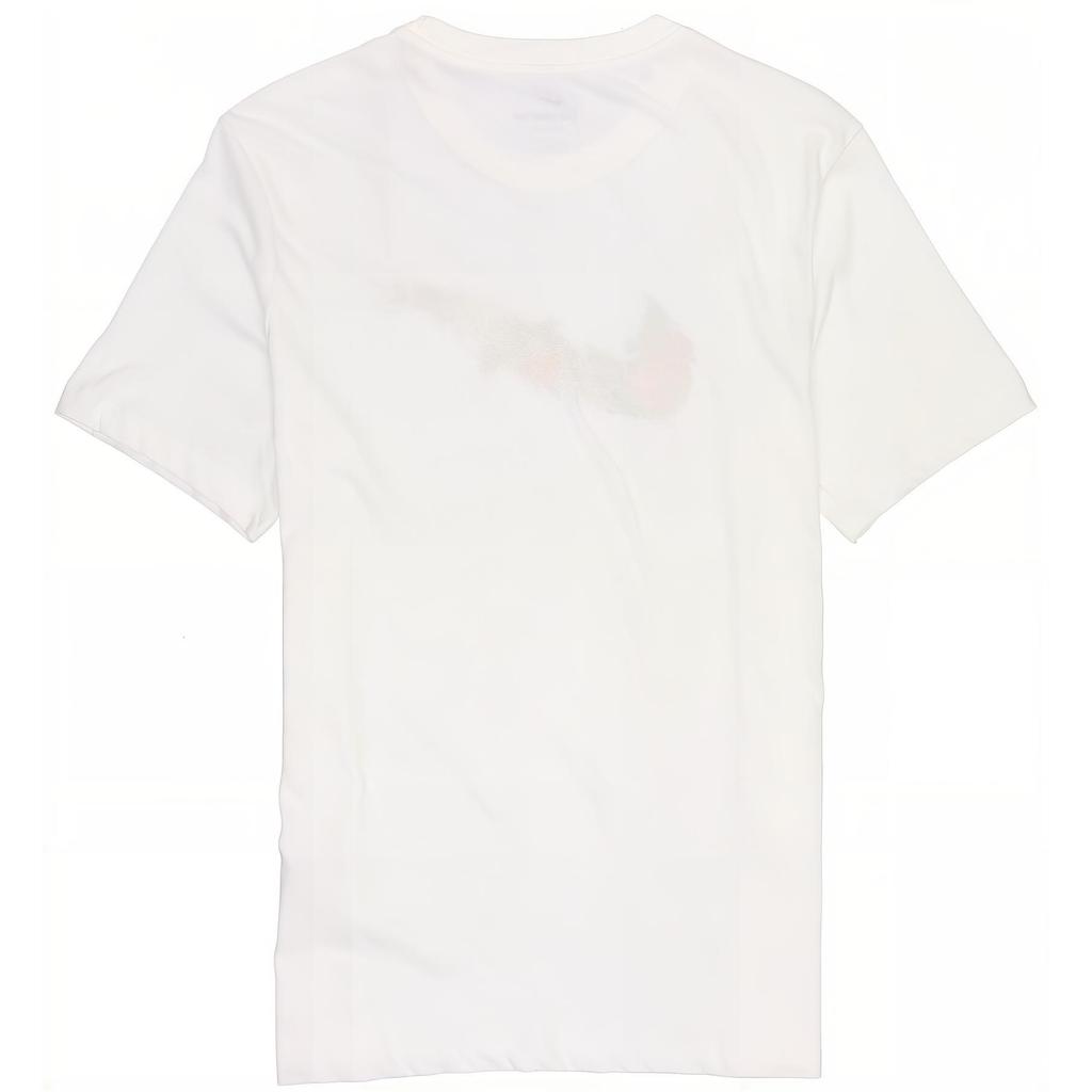 Nike T Shirts Men's White Crew Neck Moderate DV1215-100