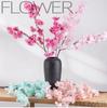 Sakura Branches Artificial Flowers: Green Plants & Handicrafts for Weddings & Boutonnieres