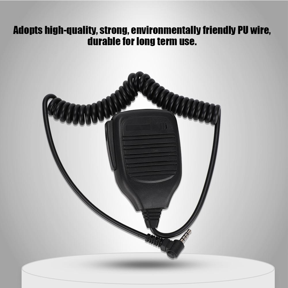 UV3R Handheld Mic Speaker Microphone for Baofeng for Yaesu Two way Radio Walkie Talkie