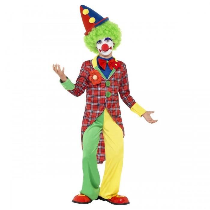 Smiffys Conjunto de fantasias de palhaço infantil/crianças 7-9 Years
