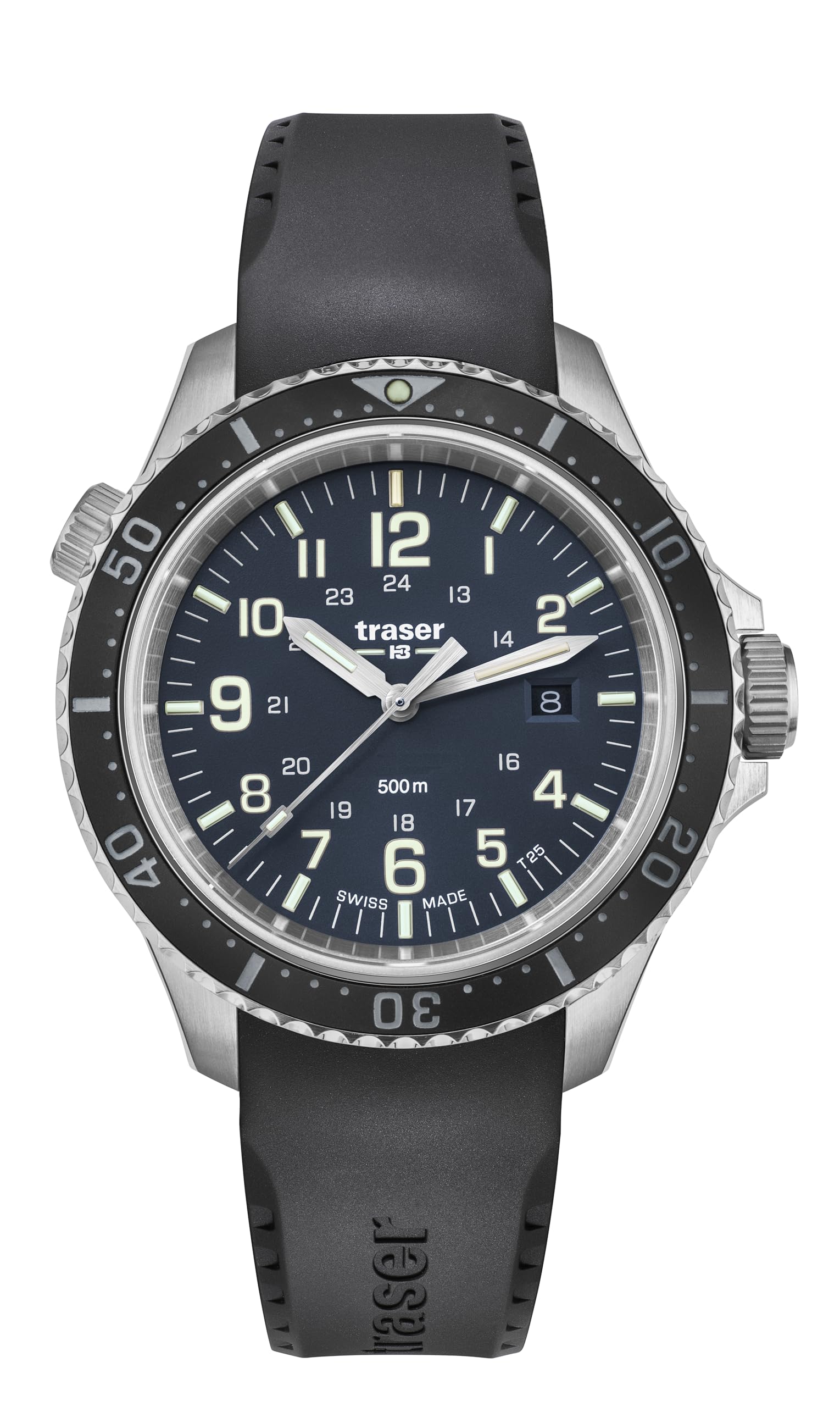 

Watch Tracer P67 Diver Blue 109374 Black [TRASER] Diver s Men s