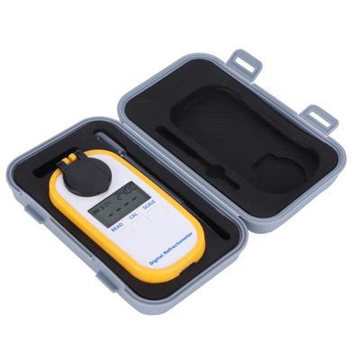 0-50percent  LCD Digital Brix Refractometer Portable Handheld Digital Sugar Meter Refractometer