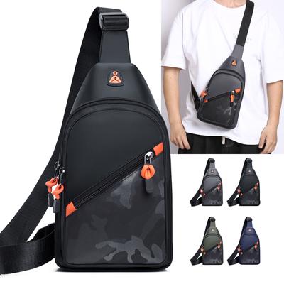 Herren Brusttasche Umhängetasche Luxus Design Robuste Handtasche Brusttasche Vintage Freizeit Herrenhandtasche Schultertasche