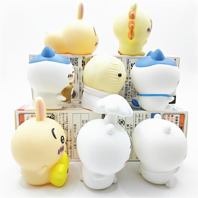 Charming Pvc Self-deprecation Bear Friend 2 Mushroom Usagi Model Collectible Blind Box Figurine