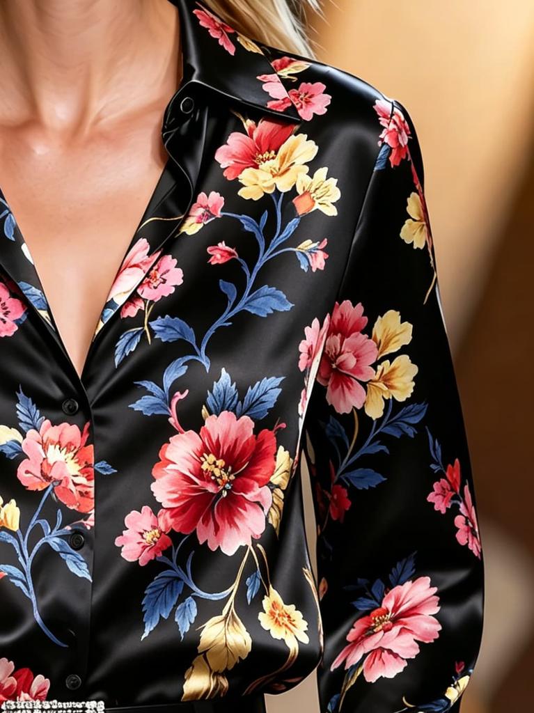 Fashionable Women's Blouses, Elegant In Style, Long-sleeved Shirts, Can Be Worn for Daily Use or for Work.