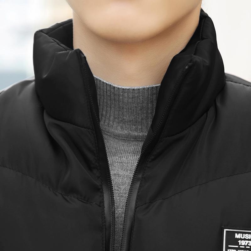 Autumn Winter Warm Sleeveless Jacket Waistcoat Slim Fit Men 'S Vest Fashion Casual Coats Mens 