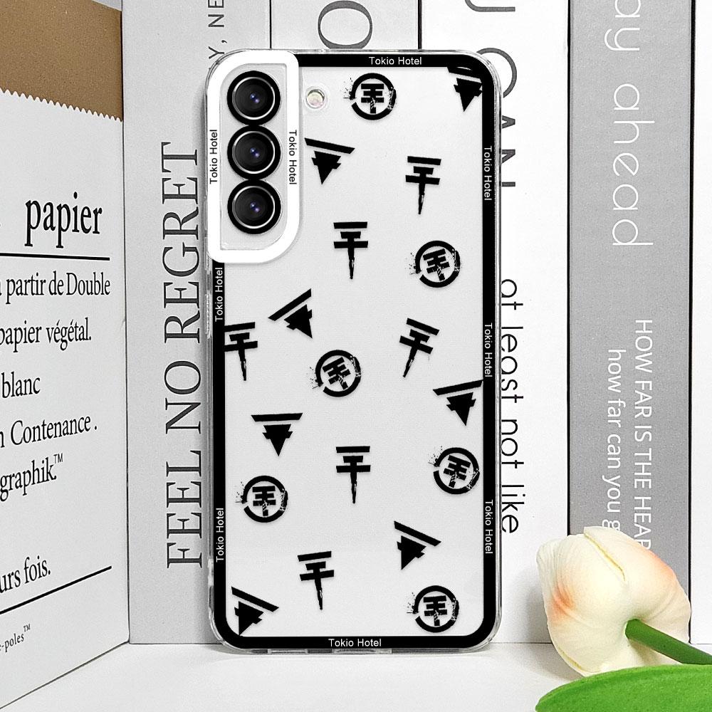 Singer Tom Bill Kaulitz T-tokio Hotel Phone Case for Samsung Galaxy S23 S24 Ultra S21 S22 FE Soft TPU Cover for Samsung S25 Plus