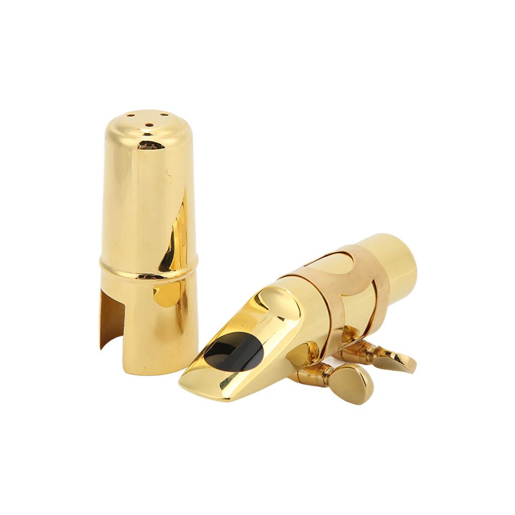 Saxophone Mouthpiece Kit Metal for Althorn Alto Sax with Cap Cushions Instruments AccessoriesNo.7