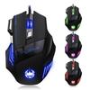 FineGood Gaming Mouse, ZELOTES 7-Button 5500 DPI Adjustable USB Wired Gaming Mouse with LED Light, Compatible with Windows, iOS, and Mac Systems