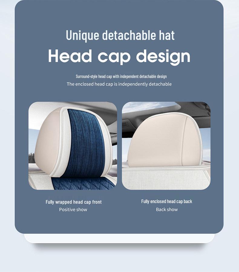 Custom Linen Seat Covers for Changan CS75/CS35/CS55/Yuexiang V3V7/Yidong - All-Season Full Coverage Cushions.