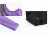 Gymnastics Long for and for Rhythmic and Stretchy Dance Stage Figure Bodysuit [world Resilience] Leotard, Sleeve, Girls, Kids, Juniors, Adults,