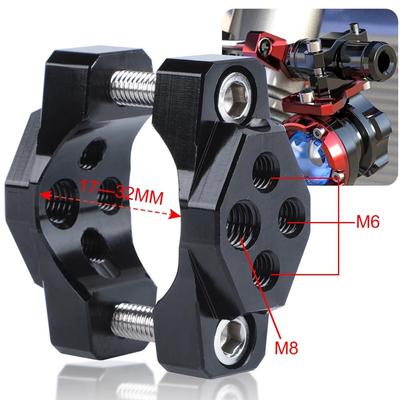 Adaptateur de support de guidon Accessoires pare-chocs en alliage d'aluminium