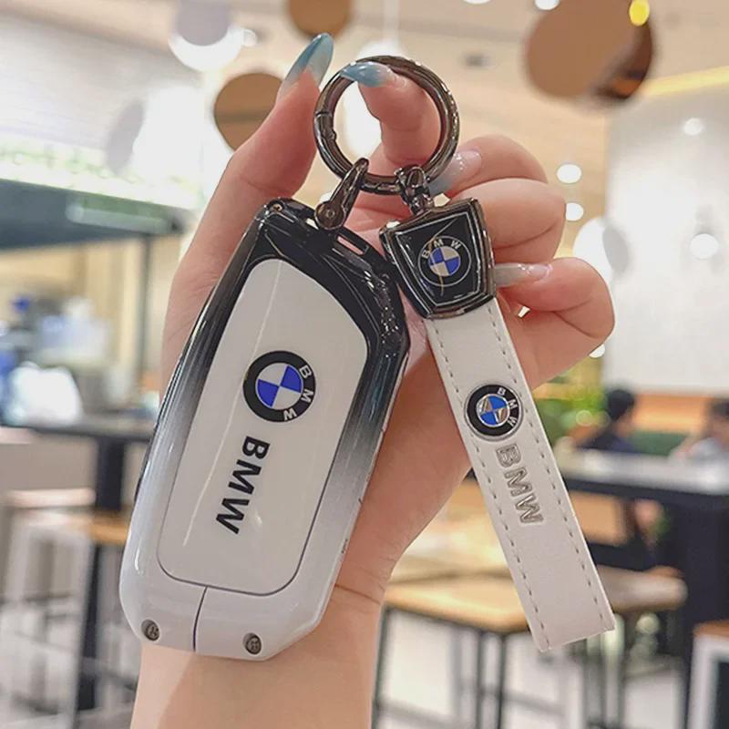 2024 BMW Key Cover for X1, 5 Series, 7 Series, X2, X5, X6, X7, I7, I5, iX1 - Women's Car Shell Buckle