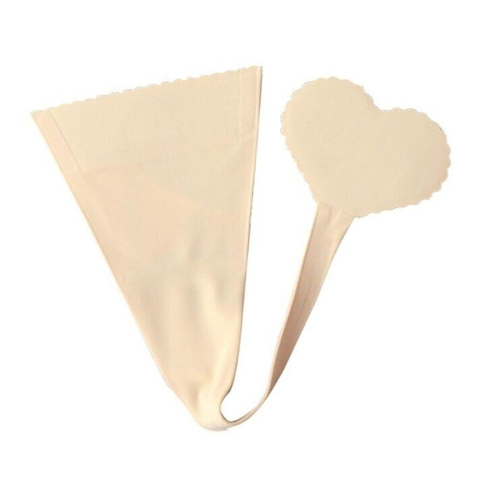 Invisible C-string Panties Underwear Heart Briefs High-quality Lingerie