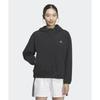 Women S StripeS Long Sleeve Hooded Anorak Jacket Kd7201