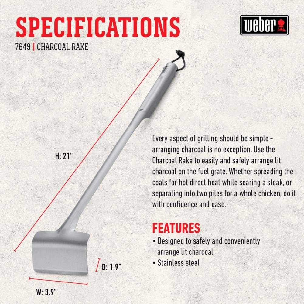 Weber BBQ Gril Hrábě na uhlí 7649
