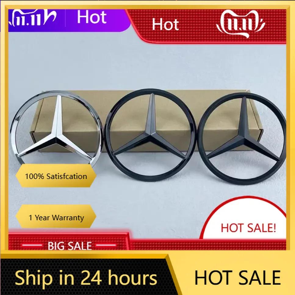 C200 E200 New 2025 For Mercedes Benz 1Pc 8cm ABS Car Rear Decal Trunk Emblem for Mercedes Benz W204 New GLS SLK CLASS CLS500 CLS
