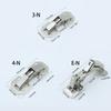 Tool Without Rapid Assembly Ball Bearing Fasteners Smooth Soft Close Screw Fix Cabinet Fastener Set for Closet Wardrobe