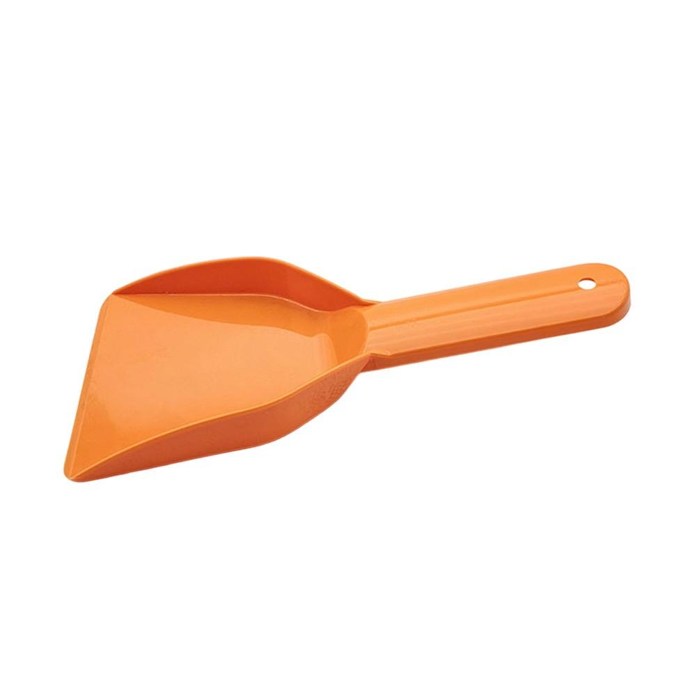 Deicing Shovel Frost Remover Ice Scraper Comfortable To Use Ergonomic Handle оранжевый