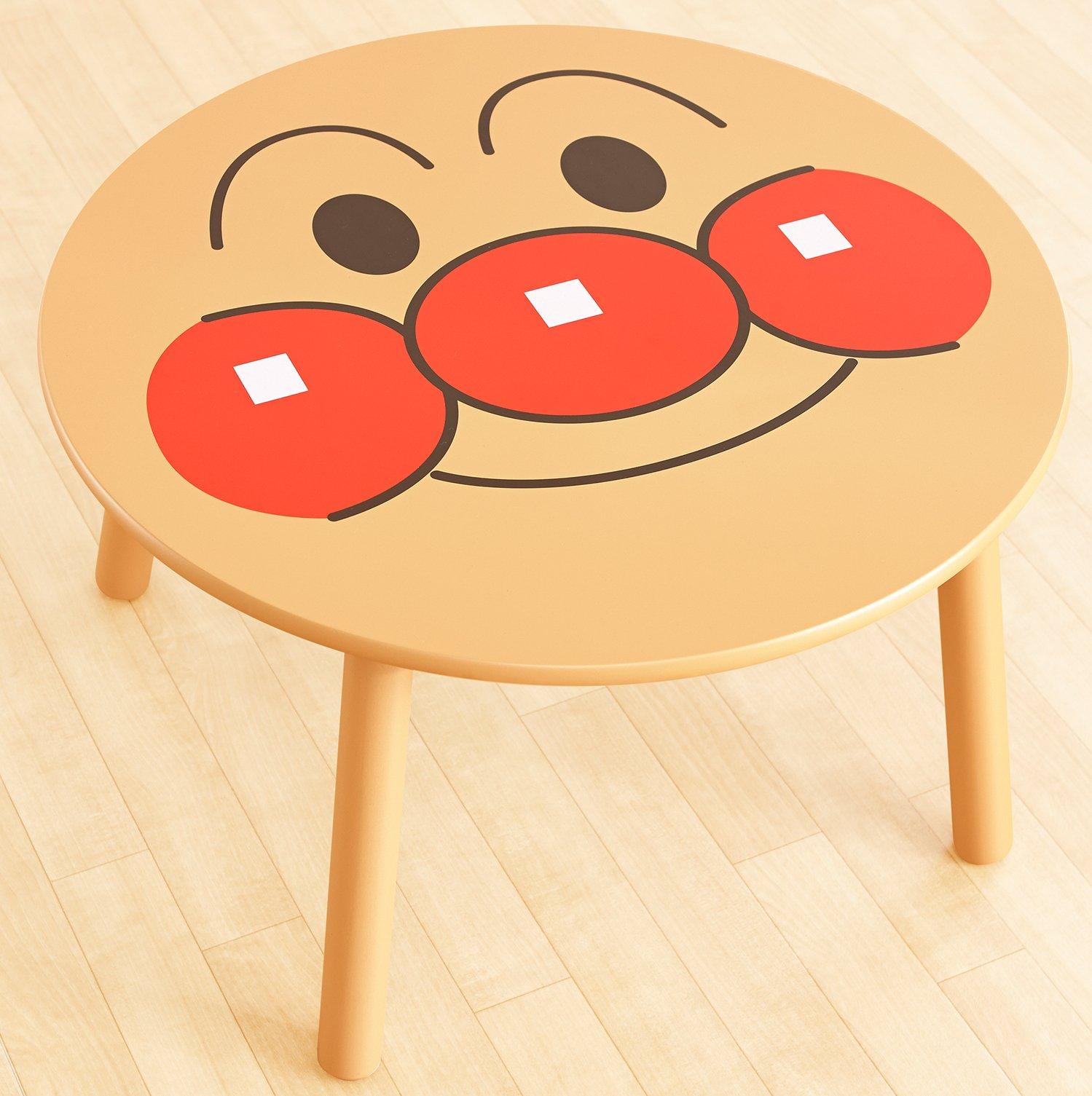 

Anpanman Character Face Table for Kids