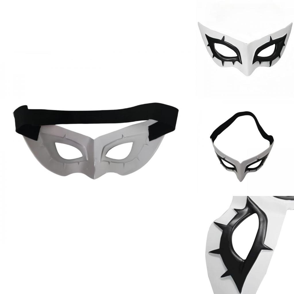 Amamiya Ren Halloween Halvmask Med Rolig Design För Kostymfester Och Cosplay-Evenemang