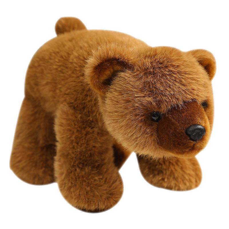 Simulation Polar, Brown, and Black Bear Plush Toy - Cute Sleeping Hugging Pillow Gift for Women