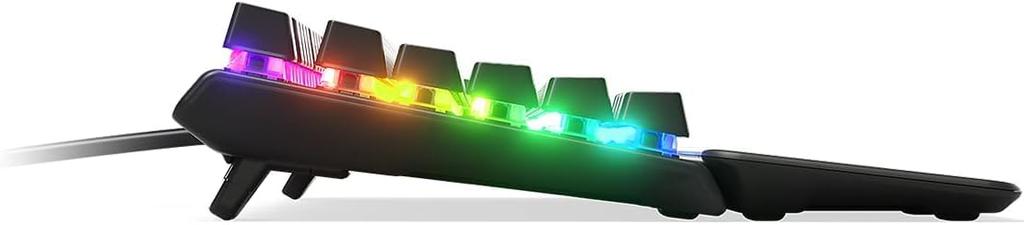 SteelSeries Apex 7 TKL US Red Switch Gaming English OLED 64646 Keyboard, Tenkeyless, Wired, Layout, Display,