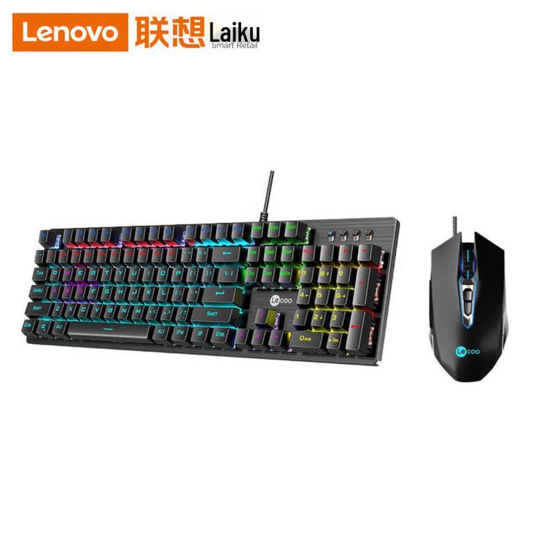 

Lenovo GK302 104-Key Wired Mechanical Keyboard & MS107 Mouse Combo