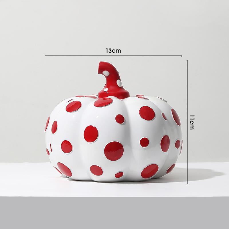 Pompoen Kusama Yayoi Ornamenten Moderne Sculptuur Stippen Uil Vogel Kunst Huis Interieur Decoratie Kantoor Kunst Bruiloft Kerst