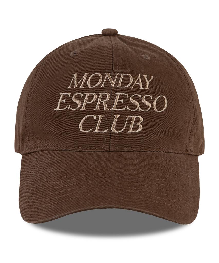 Wig Monday Espresso Club Washed Ball Cap - Brown