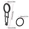 Aluminum Magnetic Phone Holder Rotatable Mobile Phone Mount Upgrades for Stable Video Recording & Multiple Angle Shoot