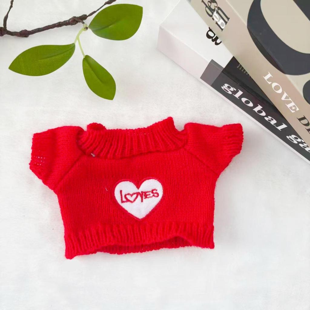 Little Bear Cotton Hoodie Sweater for 30cm Plush Doll Toy Accessories