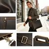 High-end Handbag, Vintage Briefcase, Business Commuting Shoulder Bag with A Slanted Strap