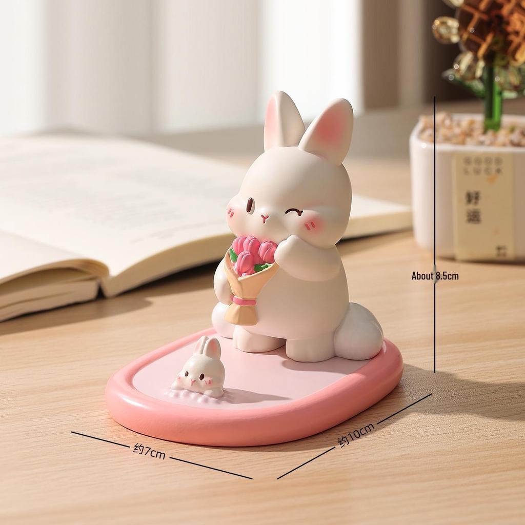 Cute Kitten Phone and Eyeglass Display Stand & Office Decor