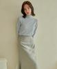 BIBYSEOB Neck Point Turtleneck Sky Blue [T43]