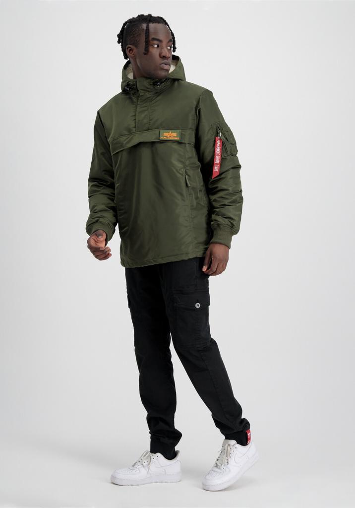 Winter Jacket Alpha Industries HPO Anorak (178139) Dark Green