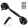 Door Hold Cabin Hook Heavy Duty Stainless Steel Stores Back Open Cabin Hook Eye Garages Gate Holder Greenhouse Doors