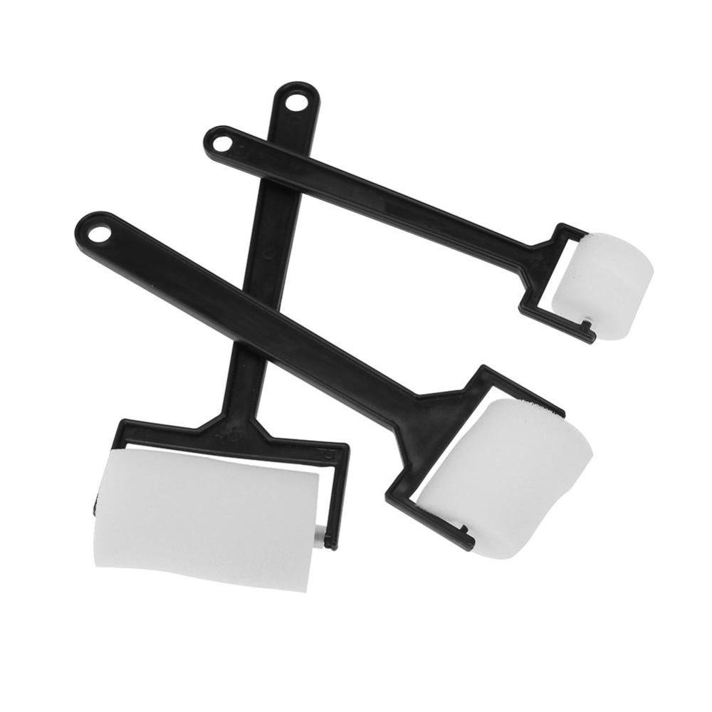 3 Stück/Set Walzenbürste Schaumstoff-Malrolle Handgefertigte Kreation Weiße Schwammbürste Kindergarten