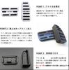 Honda Vezel AT Universal Aluminum Pedal Cover, No Tools Required, Easy Installation, Brake Cover,